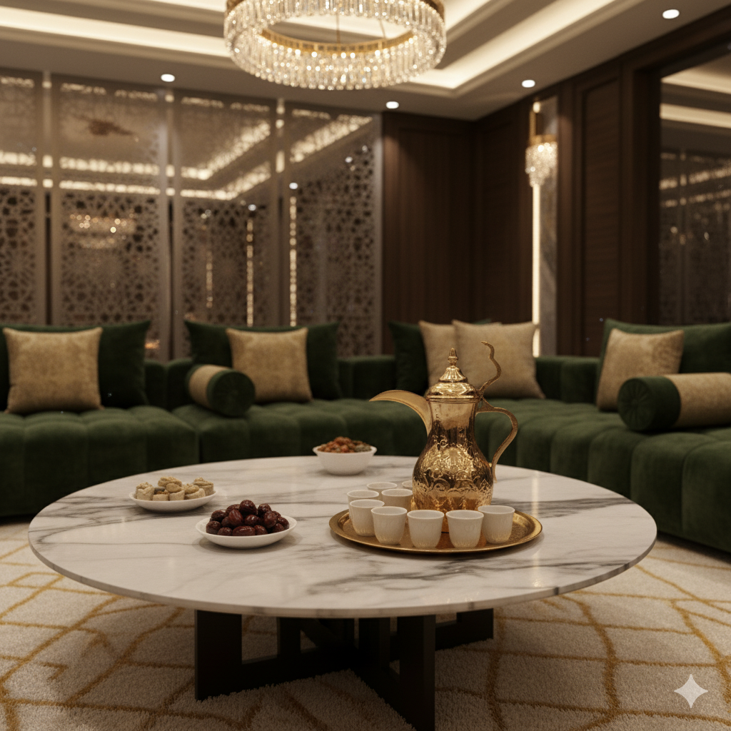 The Modern Majlis: Designing for Connection, Privacy, and the 12-Hour Gathering gemini generated image 9au3m39au3m39au3