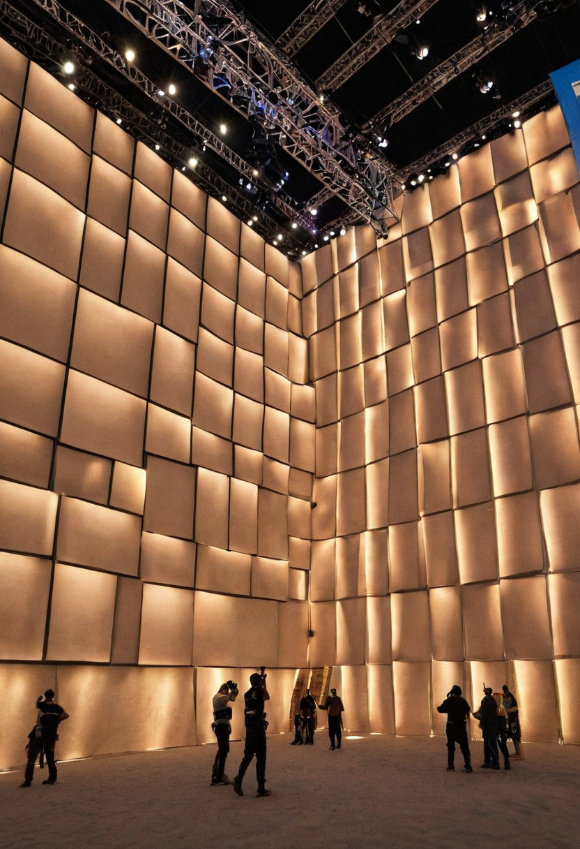 Practical visual for What is the like-for-like total cost of ground-supported and rigged LED wall rental in Dubai