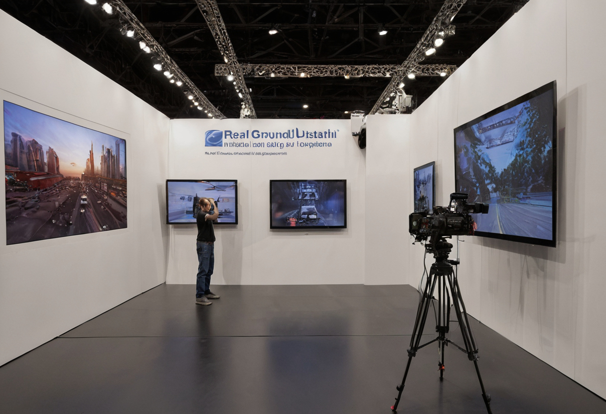 Which installation workflow fits a compressed Dubai exhibition build window editorial visual